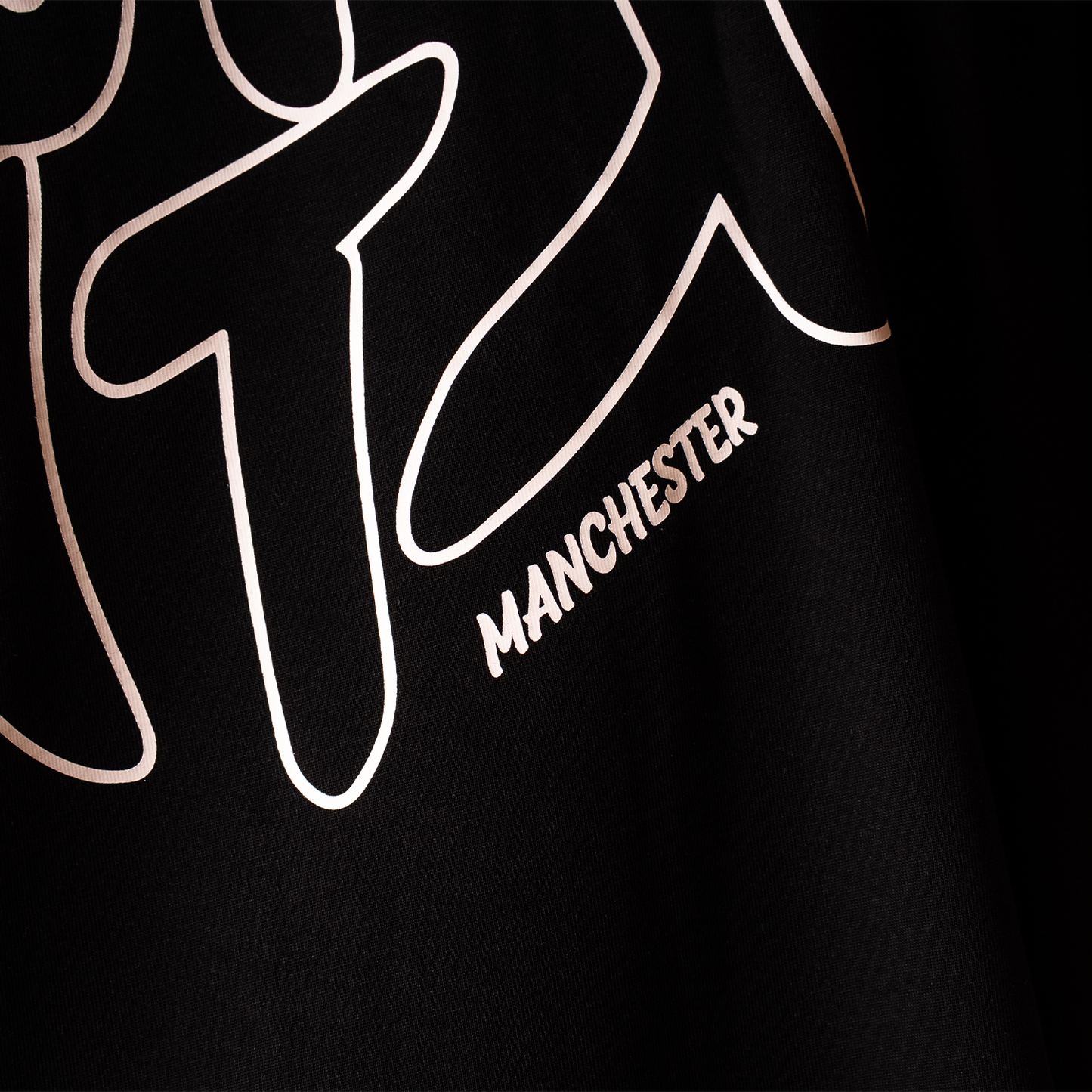 Point X 'Oversized' Black T-Shirt