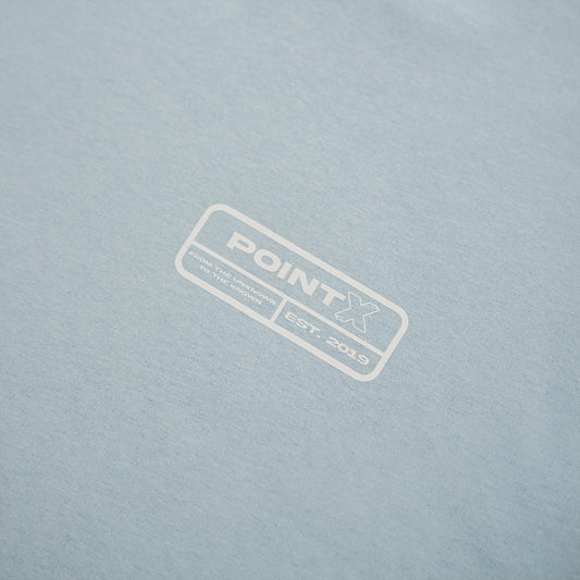 TAG LOGO TEE - LIGHT BLUE