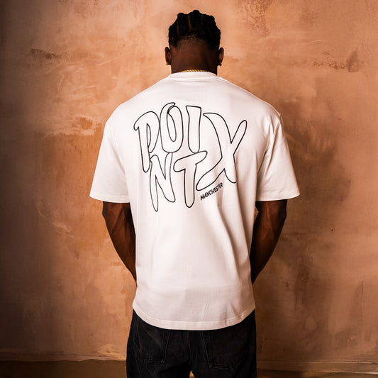 Point X 'Oversized' White T-Shirt
