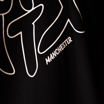 Point X 'Oversized' Black T-Shirt