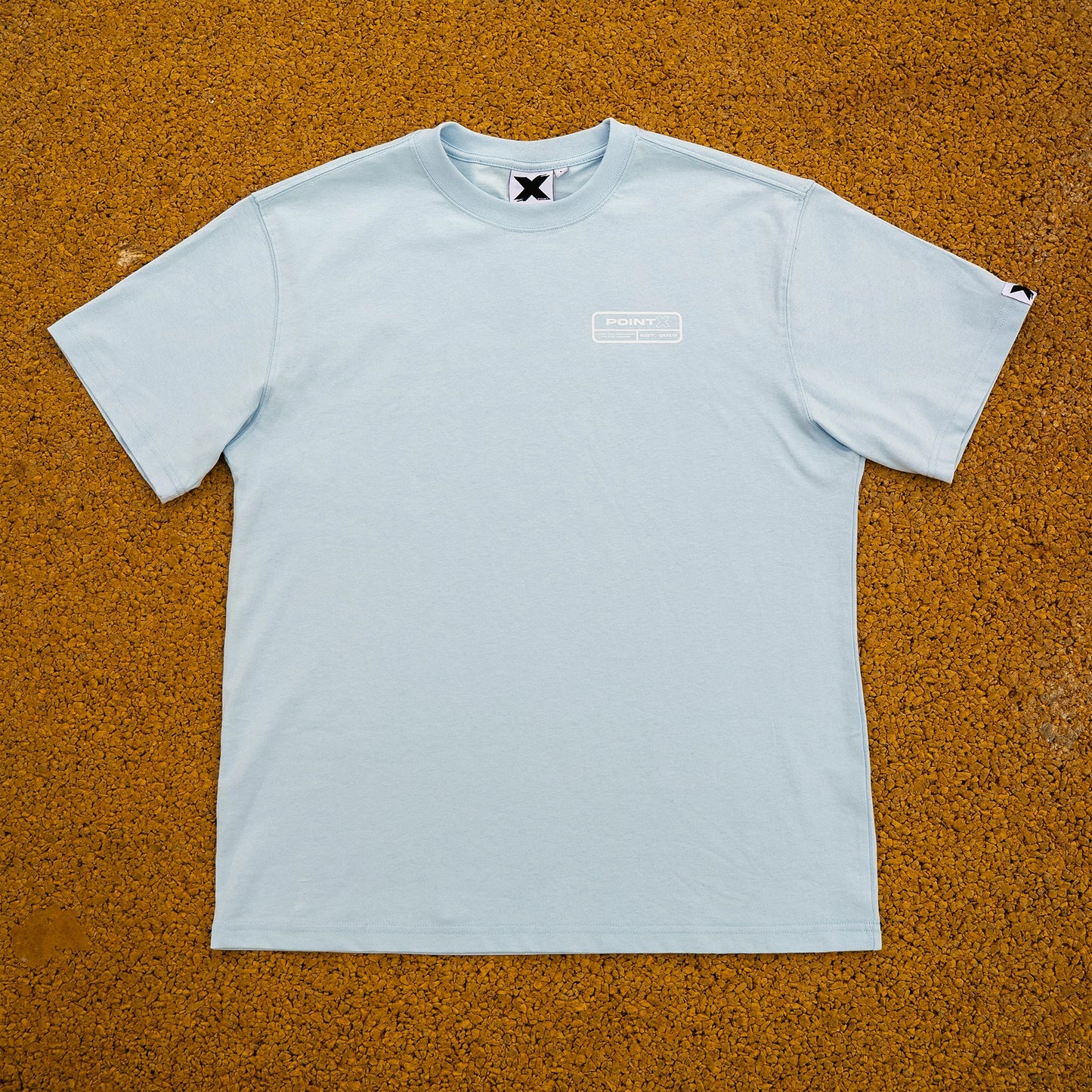 TAG LOGO TEE - LIGHT BLUE