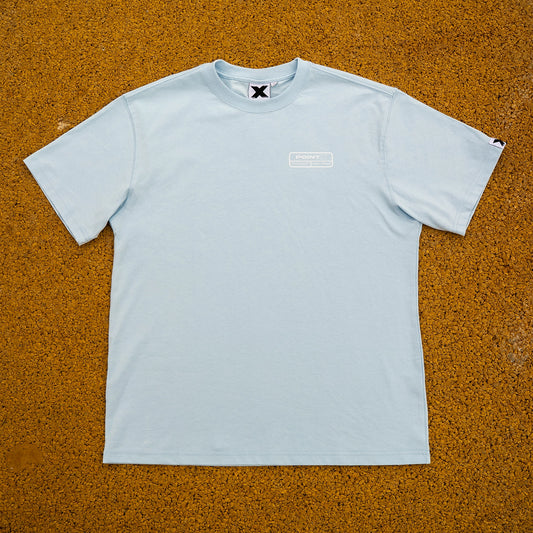 TAG LOGO TEE - LIGHT BLUE