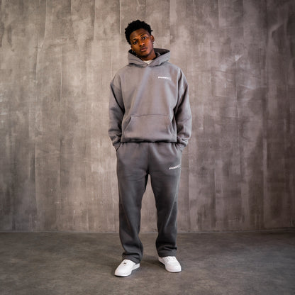 LOGO TRACKSUIT - CHARCOAL GREY
